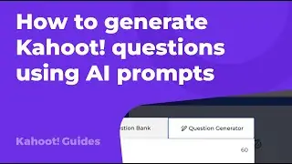 OUTDATED: How to generate Kahoot! questions using AI prompts