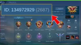 CARA MELIHAT ID DAN SERVER GAME MOBILE LEGENDS TERBARU