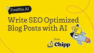 Write SEO Optimized Blog Posts with AI 🤖✍️