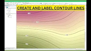 How to Create and Label Smooth Contours in ArcGIS | Step-by-Step Tutorial