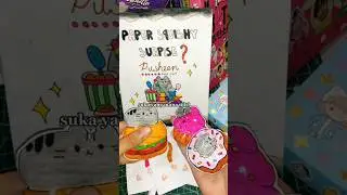 PAPER SQUISHY SURPRISE EDISI KUCING GEMOY #papersquishy #squishy #pusheen #shorts