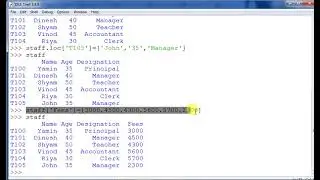 LIVE CLASS ON PYTHON PANDA DATAFRAME PRACTICAL SESSION