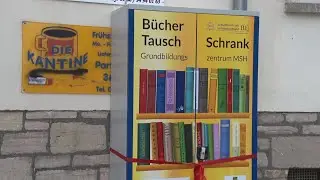 PUNKTum Büchertauschschrank in Sangerhausen eröffnet