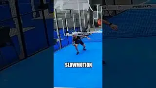 NO LOOK! 🎾👀  