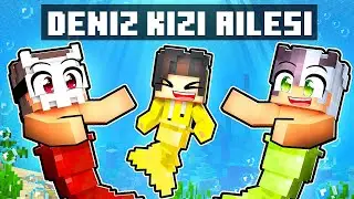 DENİZ KIZI Olarak DOĞUMDAN - ÖLÜME! 🧜‍♀️ | Minecraft