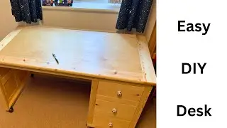 How to make a DIY desk with pocket hole screws