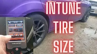 change tire size with a diablosport intune I3 tuner