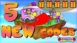 🎁5 NEW CODES & SURPRISE UPDATE🍦 | Ice Cream Simulator | Roblox