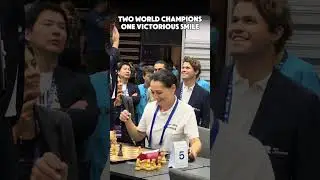 2 World Champions, 1 Victorious Smile