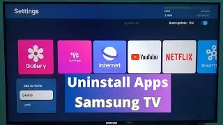 How to Uninstall Apps on Samsung Smart TV