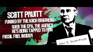 Scott Pruitt Environmental Suicide Squad