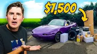 $7,500 Suspension on Our $500 Miata