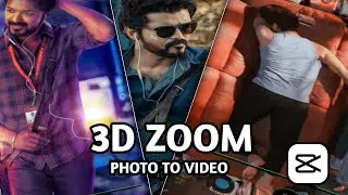 3D photo zoom trending video editing||capcut 3d video editing||capcut 3d zoom||capcut video editing