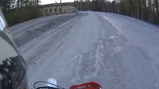 Прокатился на "мотардах".