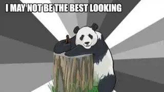 LOOKING - Pick Up Line Panda