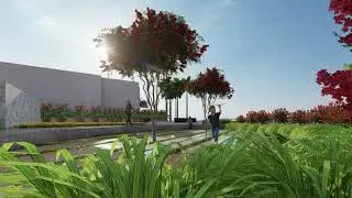 garden Walkthrough animation