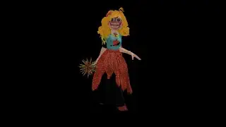 (MMD) Poppy Playtime chapter 3 Miss Delight walk animation + Model DL