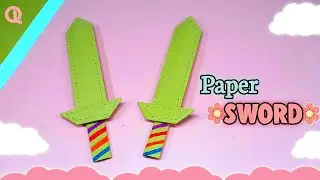 Paper Sword | How to make a origami sword very easy