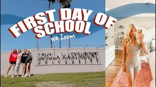 First Day of School Vlog (LMU Online)| Ella Elbells