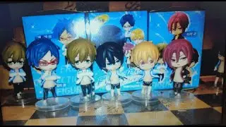 Фигурки из аниме Free!))))