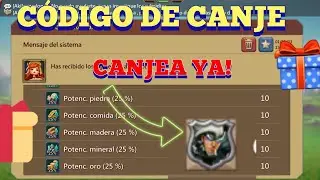 Código de Canje 🎁 2023 - Canjea ya‼️ y gana medallas - Lords Mobile 👑