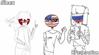 Топ 5 смешных видео по/ countryhumans /