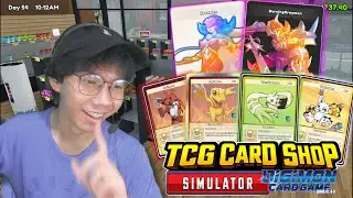 MAIN DIGIMON TCG CARD SHOP SIMULATOR?!
