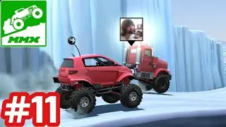 MMX Hill Dash - Gameplay Walkthrough - Part 11 The Micro & GT In Snow (iOS/Android)