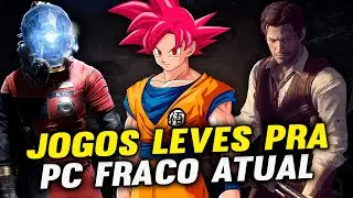 TOP - 10 Melhores jogos Leves para PC FRACO ATUAL ( GRÁFICOS REALISTAS )