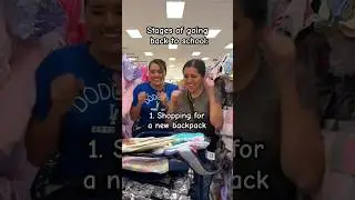 I only miss the shopping 😂 #backtoschool #firstdayofscool #schoolshopping #backpack #relatable