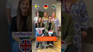 Which language is the 'Odd One Out'? Hint: it has a unique letter called 