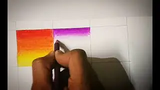 How to blend a colour proper guide for beginners | Pencil colour ko kaise mix kare ✍️🖌️