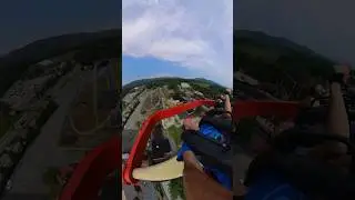 INSANE Swing Ride at Six Flags Great Escape! | #shorts