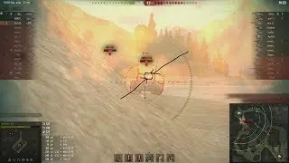 Снаряд прошел сквозь танк WOT