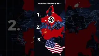 Strongest countries in ww3 vs strongest countries in ww2 #shorts