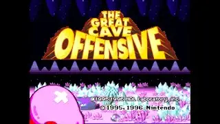 Kirby Super Star Walkthrough - The Great Cave Offensive - Sub-Tree and Crystal (All Treasures)