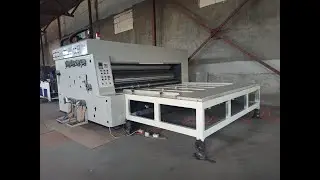Универсальная линия производства гофрокоробов модель SAFR-1424-2FL (Четырехклапанные ящики, высечка)