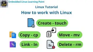 Create, Copy, Link, Move and Delete files: How to work with Linux - Ep 8