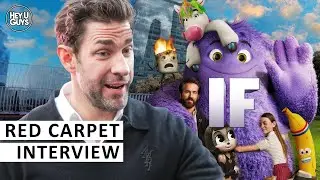 John Krasinski | IF Movie Premiere | Red Carpet Interview | Directing CG & Practical Effects | Hope