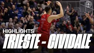 Pallacanestro Trieste 86 - 79 United Eagles Cividale ⁣ | 9a giornata LNP | Telequattro Highlights