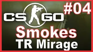 CS:GO #04 - Smokes TR MIRAGE