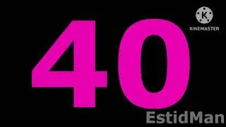 EstidMan 60 seconds countdown timer with SFX Verdana Font