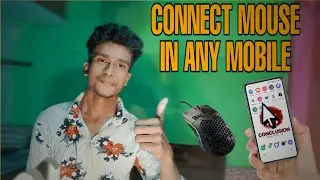 how to connect mouse on Android mobile। android phone me mouse kaise lagye