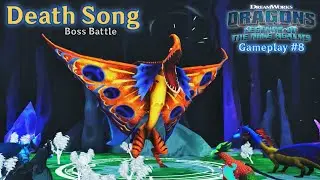 Thunder & Friends vs. Death Song (Boss Battle) | Dragons: Legends of the Nine Realms #8