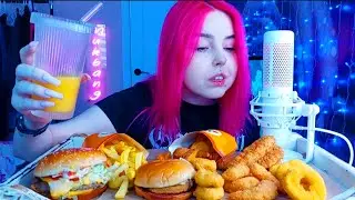 Вкусно и точка мукбанг/болталка/macdonalds mukbang