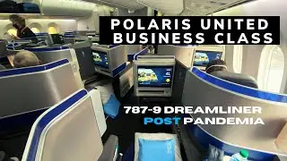Review Polaris (Business class) de United en Boeing 787-8 Dreamliner