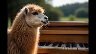 #piyano / 01-Meraklı Lama🦙Curious Lama🦙 Sibel Sarıcan Gündüz