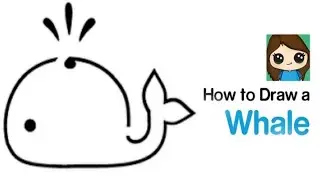 How To Draw A Whale / Bagaimana Menggambar Paus / कैसे एक व्हेल आकर्षित करने के लिए / كيفية رسم حوت