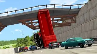 Collapsing Bridge Accidents 3 | BeamNG.drive