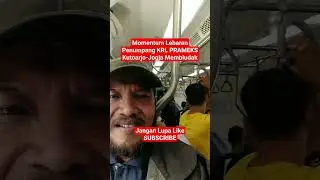 KRL Prameks Kutoarjo Yogyakarta di Tengah Momentum Lebaran
